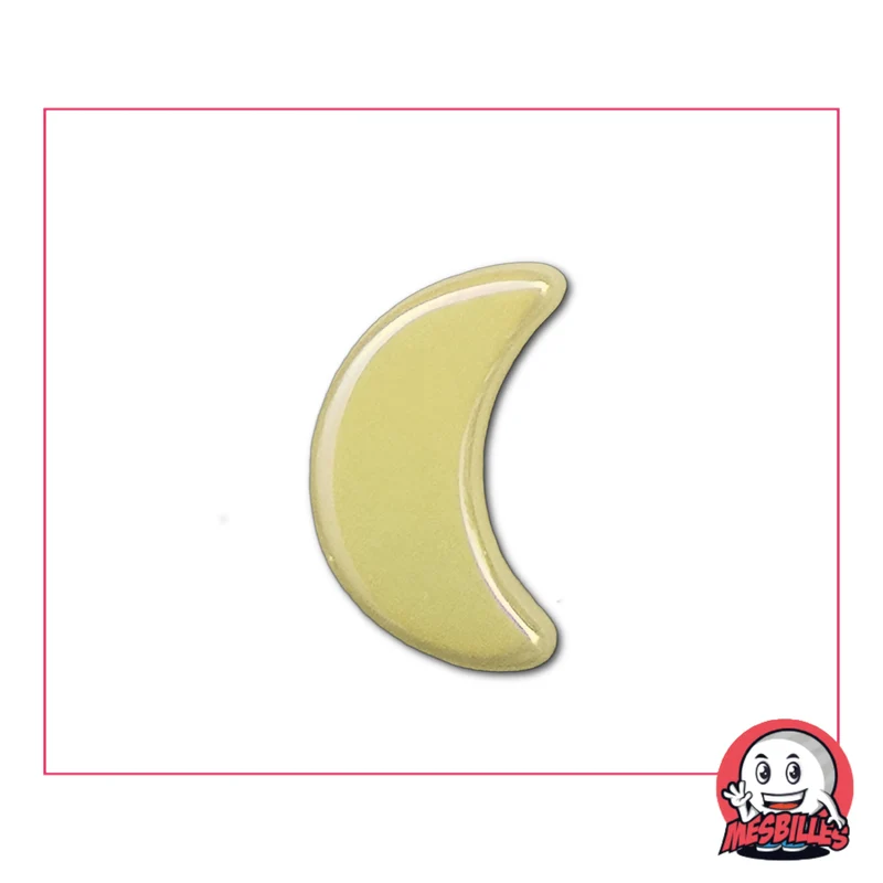 1 Bille Lune Glossy Beige Extra Plate