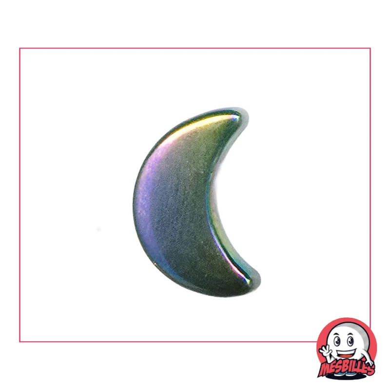 1 Bille Lune Glossy Vert Extra Plate